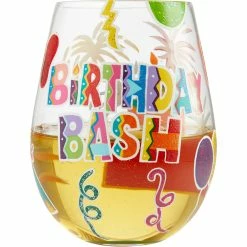 Wholesale ???? Lolita ???? Birthday Bash Stemless Wine Glass ???? 7 Wholesale ???? Lolita ???? Birthday Bash Stemless Wine Glass ???? -Luminarc Shop unnamed file 103