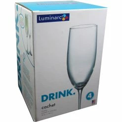 Hot Sale ???? Arc International Luminarc Cachet 8 Oz. Flute 4 Pk. ???? -Luminarc Shop unnamed file 111