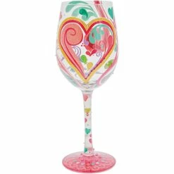 Best Sale ???? Lolita My Hearts-a-Swirl Wine Glass ????