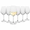 Promo ???? Table 12 White Wine Glasses 6 Pc. Set ???? -Luminarc Shop unnamed file 127