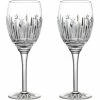 Outlet ???? Waterford Winter Wonders Midnight Frost Wine Glass 2 Pc. Set ????