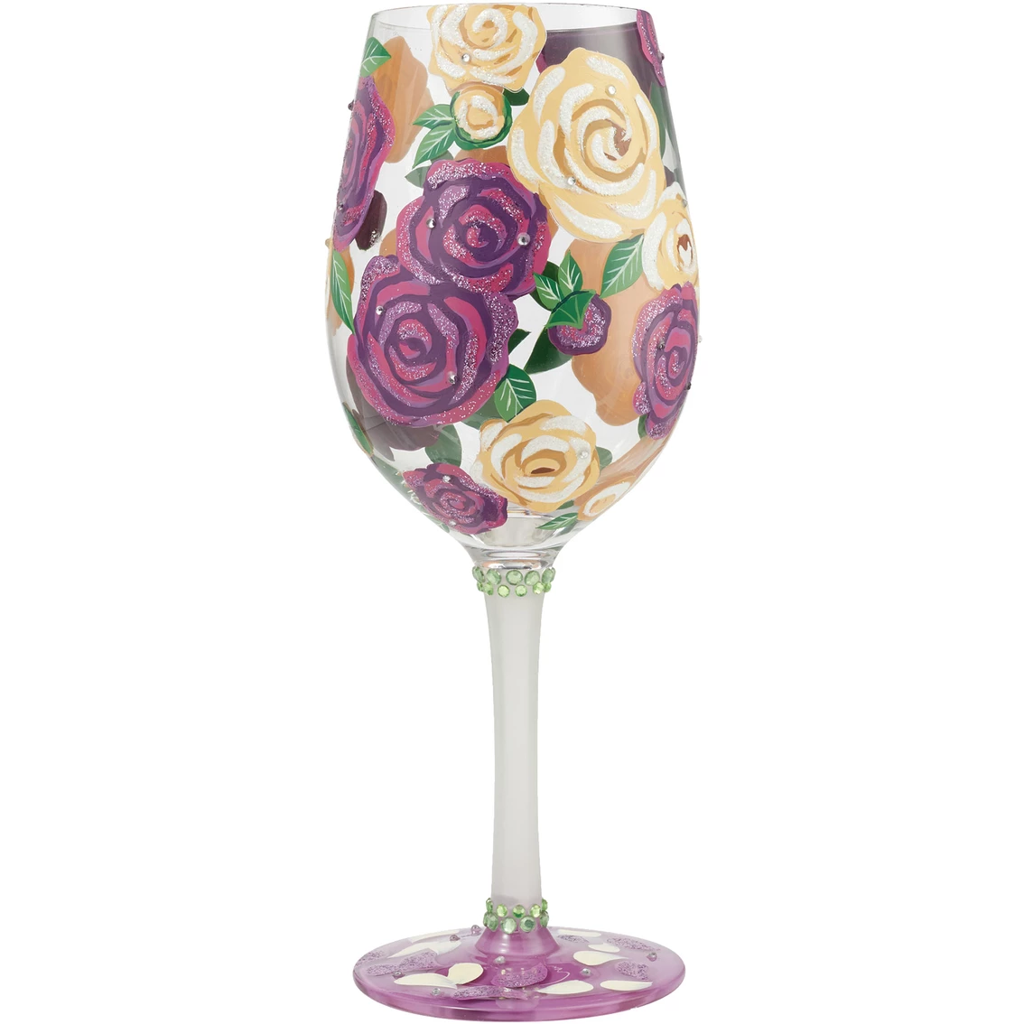 Outlet ???? Lolita Coming Up Roses Wine Glass ✨ 3 Outlet ???? Lolita Coming Up Roses Wine Glass ✨