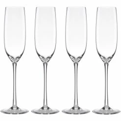 Best deal ⌛ Lenox Tuscany Classics Crystal 4 Pc. Flute Set ✨