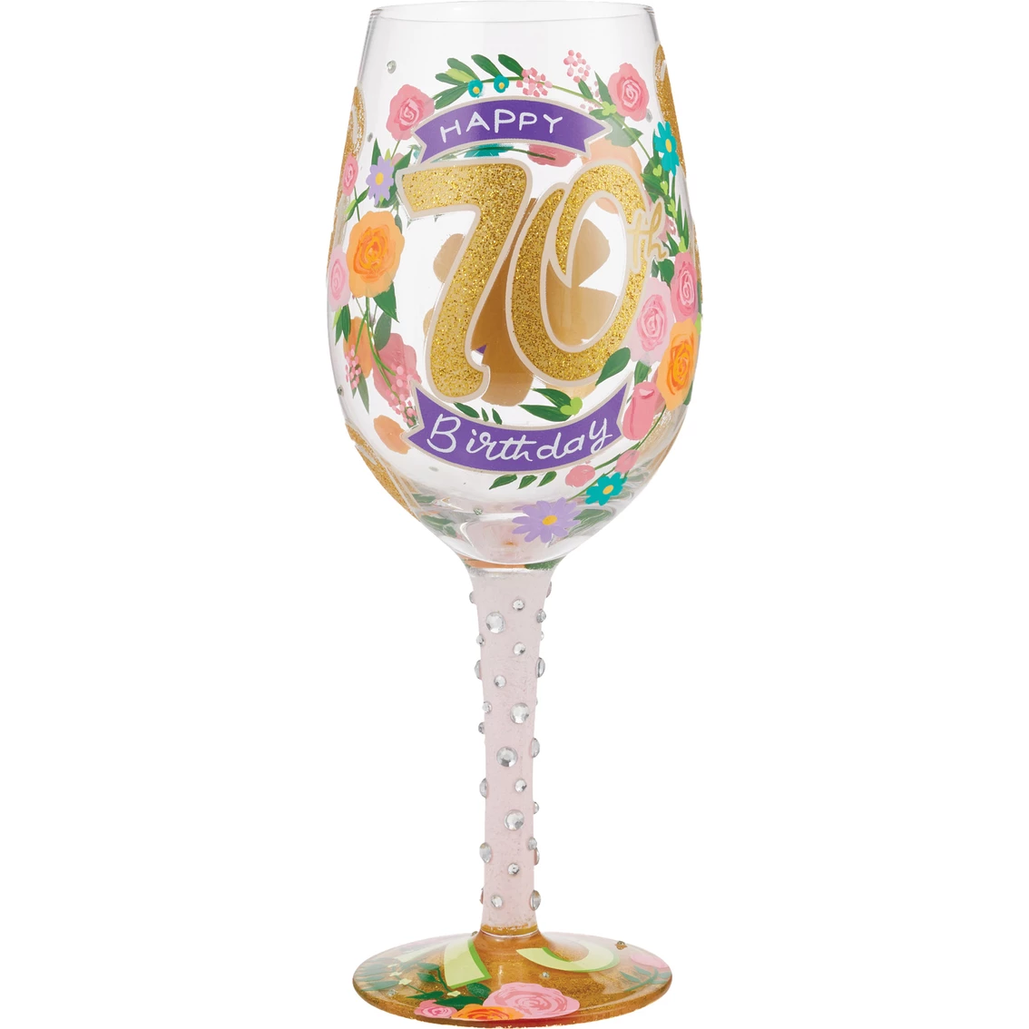 New ⭐ Lolita Happy 70th ???? Birthday Wine Glass ???? 3 New ⭐ Lolita Happy 70th ???? Birthday Wine Glass ????
