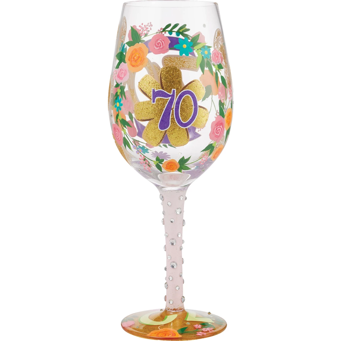 New ⭐ Lolita Happy 70th ???? Birthday Wine Glass ???? 4 New ⭐ Lolita Happy 70th ???? Birthday Wine Glass ???? - Image 2