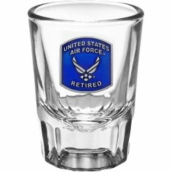 Coupon ???? Sparta U.S. Air Force Retired Saloon Shot Glass ????