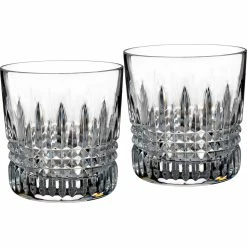 New ???? Waterford Lismore 9 Oz. Diamond Tumbler, Set Of 2 ????