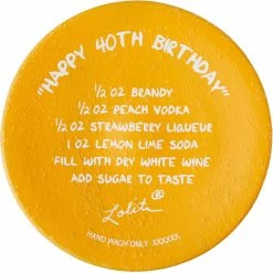 Discount ???? Lolita Happy 40th ???? Birthday Wine Glass ???? -Luminarc Shop unnamed file 238