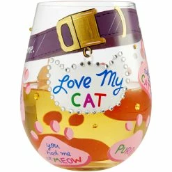 Hot Sale ???? Lolita Love My Cat Stemless Wine Glass ???? -Luminarc Shop unnamed file 274
