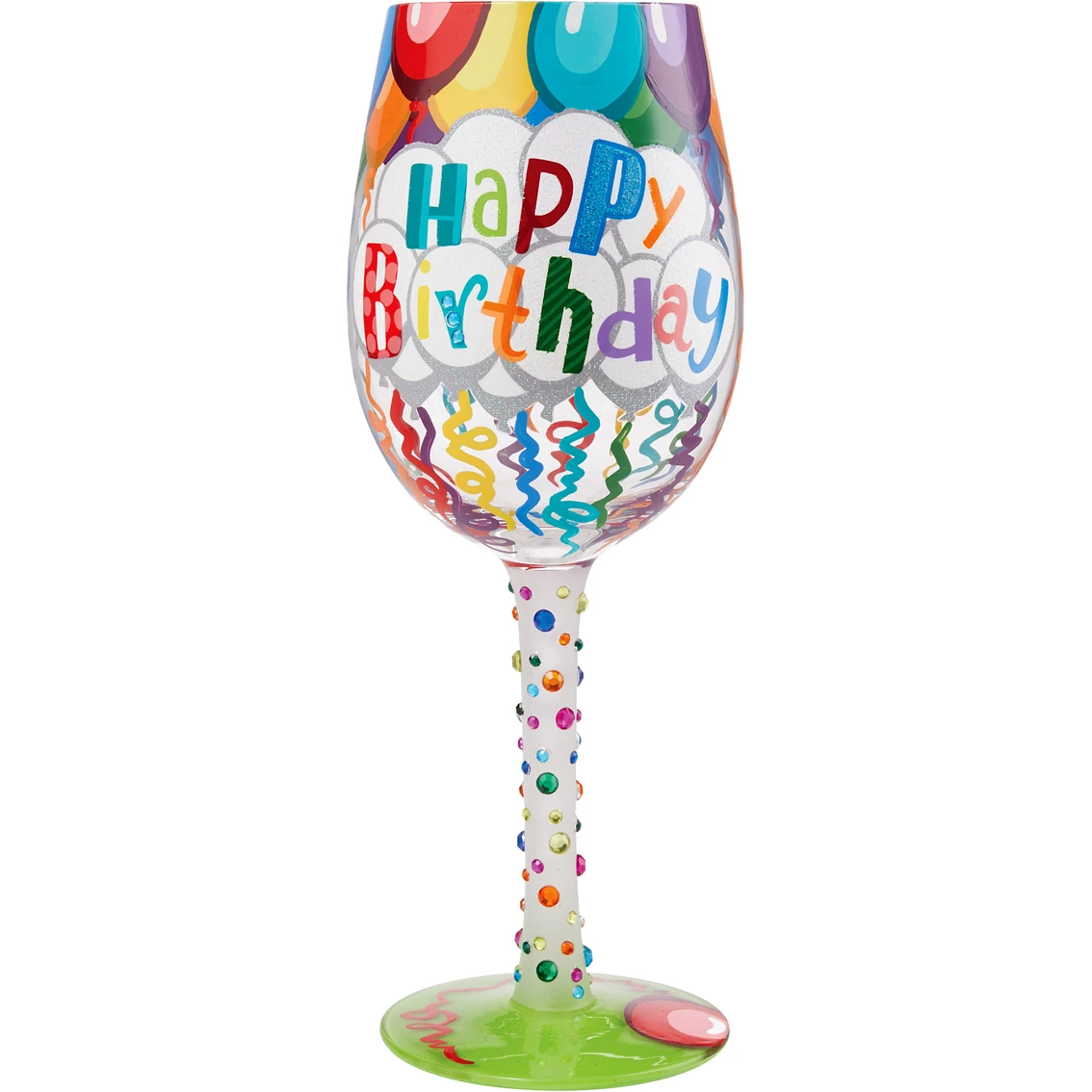 Hot Sale ???? Lolita ???? Birthday Streamers Wine Glass ???? 3 Hot Sale ???? Lolita ???? Birthday Streamers Wine Glass ????