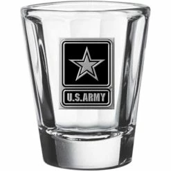 Deals ???? Sparta US Army Painted Distinction Shot Glass ????