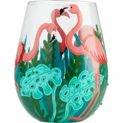 New ???? Lolita Fancy Flamingo Stemless Wine Glass ???? -Luminarc Shop unnamed file 325