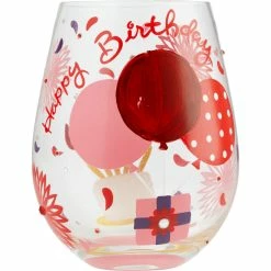 Promo ???? Lolita Stemless Wine Glass My Red Hot ???? Birthday ❤️