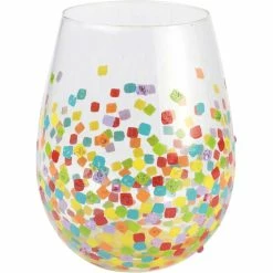 Promo ???? Lolita Confetti Stemless Wine Glass ????