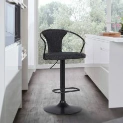 Brand new ???? Armen Living Ian Barstool In Black ???? Coated Finish ???? -Luminarc Shop unnamed file 405