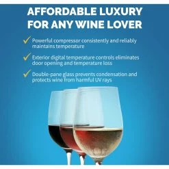 Budget ???? New Air LLC NewAir Freestanding 33 Bottle Wine Cooler ???? -Luminarc Shop unnamed file 536