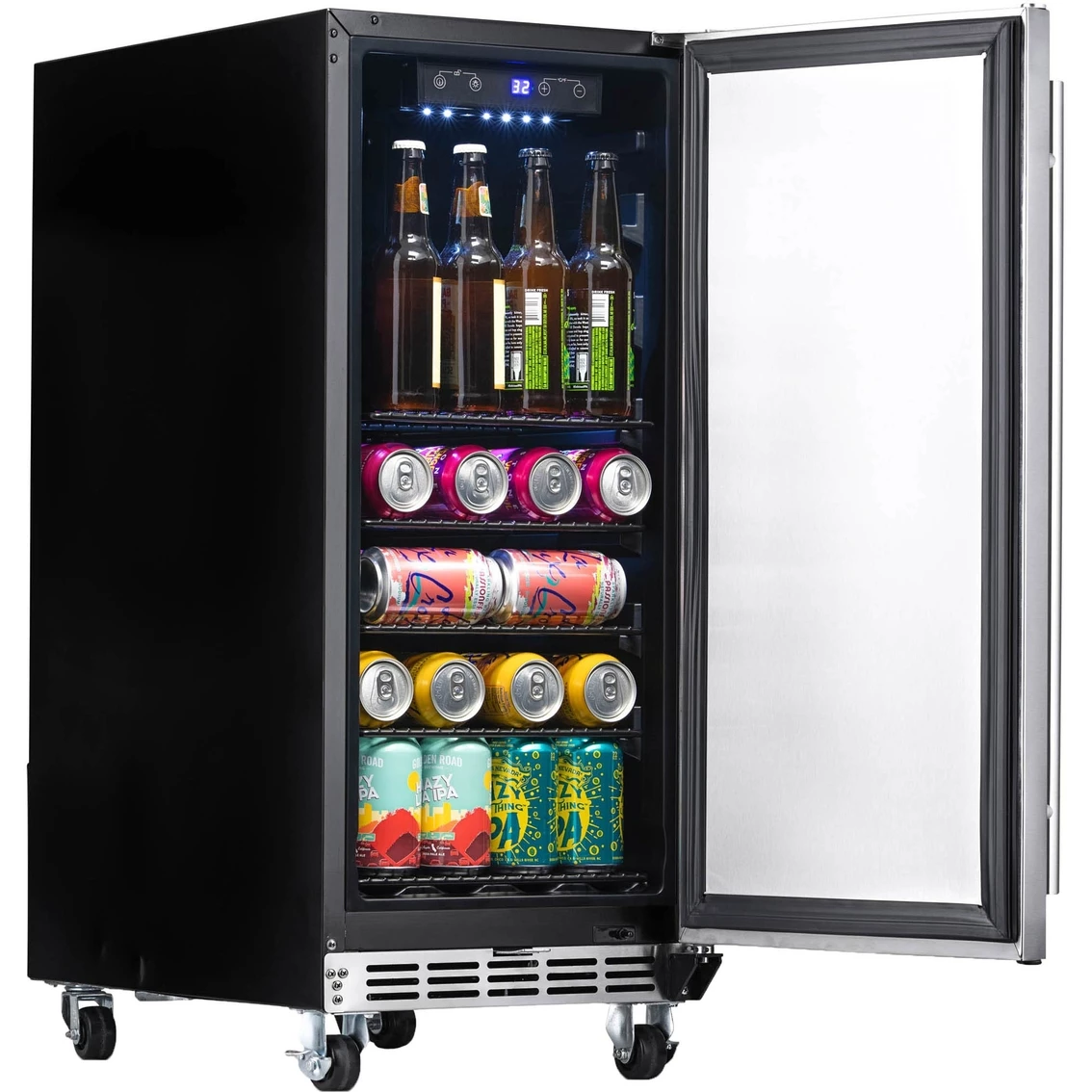 Best reviews of ???? New Air LLC NewAir 15 In. Built In 90 Can Outdoor Beverage Fridge ???? 5 Best reviews of ???? New Air LLC NewAir 15 In. Built In 90 Can Outdoor Beverage Fridge ???? - Image 3