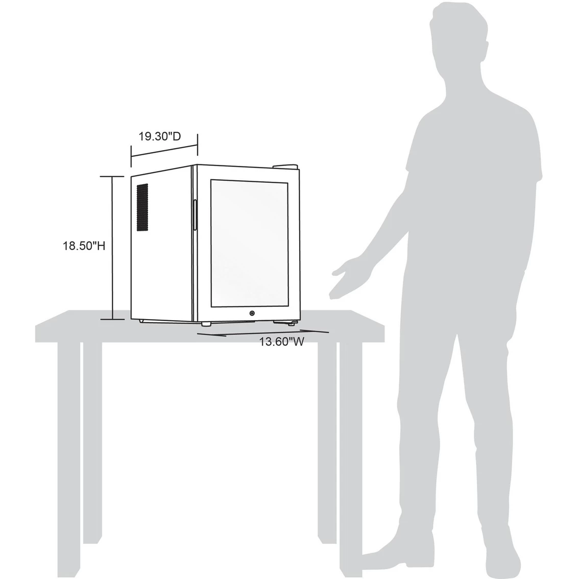 Hot Sale ???? New Air LLC NewAir 250 Count Electric Cigar Humidor Wineador With OptiTemp ???? 7 Hot Sale ???? New Air LLC NewAir 250 Count Electric Cigar Humidor Wineador With OptiTemp ???? - Image 5