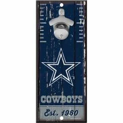 Outlet ???? WinCraft NFL Football Bottle Opener Wood Sign ????