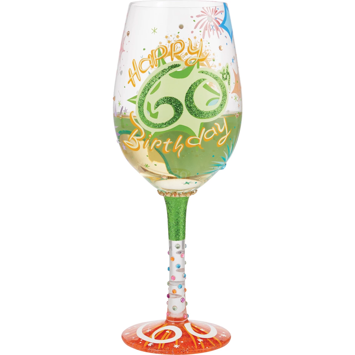 Cheap ???? Lolita Happy 60th ???? Birthday Wine Glass ⌛ 5 Cheap ???? Lolita Happy 60th ???? Birthday Wine Glass ⌛ - Image 3