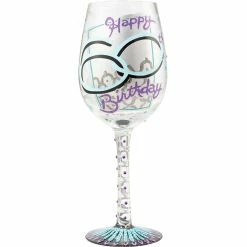 Outlet ???? Lolita 60th ???? Birthday Wine Glass ????
